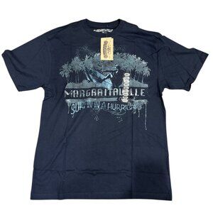 Men’s Margaritaville Short Sleeve Navy T-Shirt